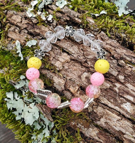 Little Arrow's Butterfly Garden Bracelet