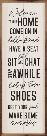 Welcome Sign