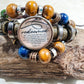 Redeemed Leather Stack Bracelet