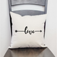 Arrow Love Pillow Cover